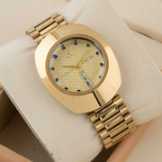 Fitron original  Diaster Watch Blue diamond with golden chain image 0